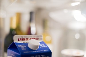 milk carton that expires on August 11, 2012 in my refrigerator