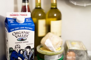 milk carton that expires on August 18, 2012 in my refrigerator